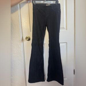 We The Free Black Pull-On Flare Pants - Sleek Bootcut Style